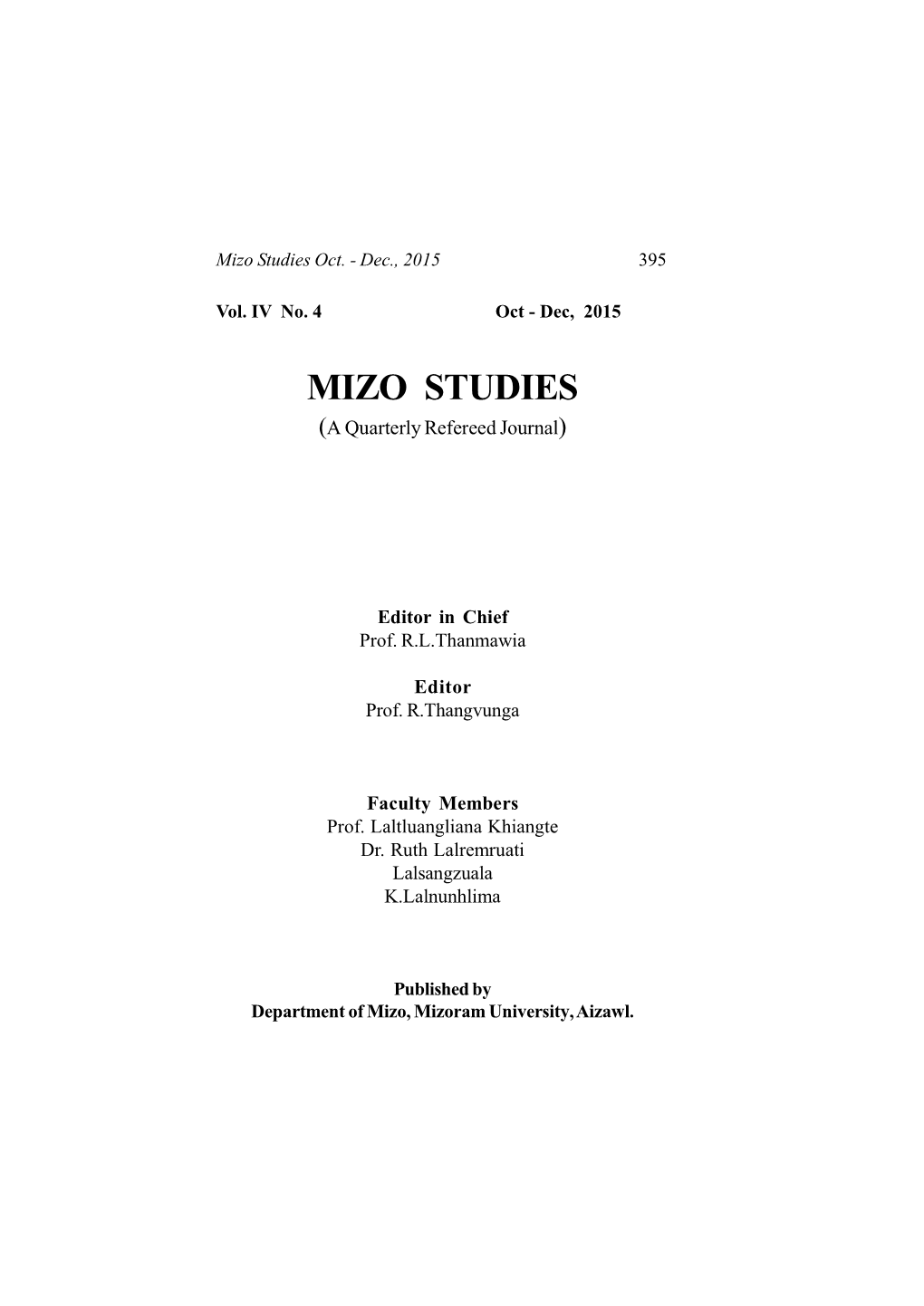 E:\Pendrive\Mizo Studies Vol. I