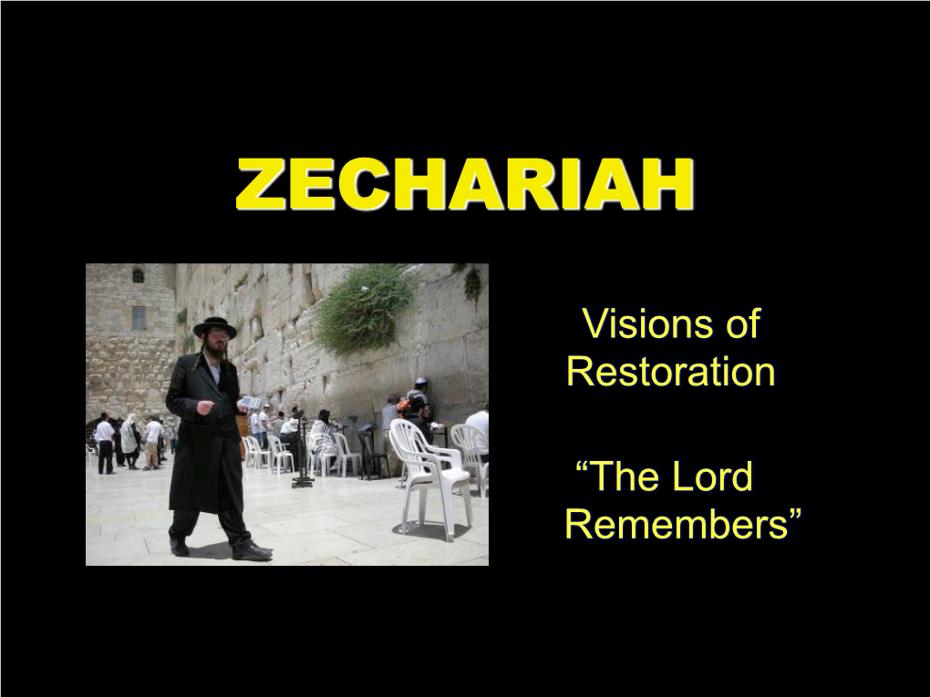 KBI -Zechariah 2