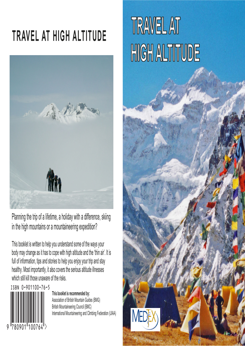 Travel at High Altitude Booklet