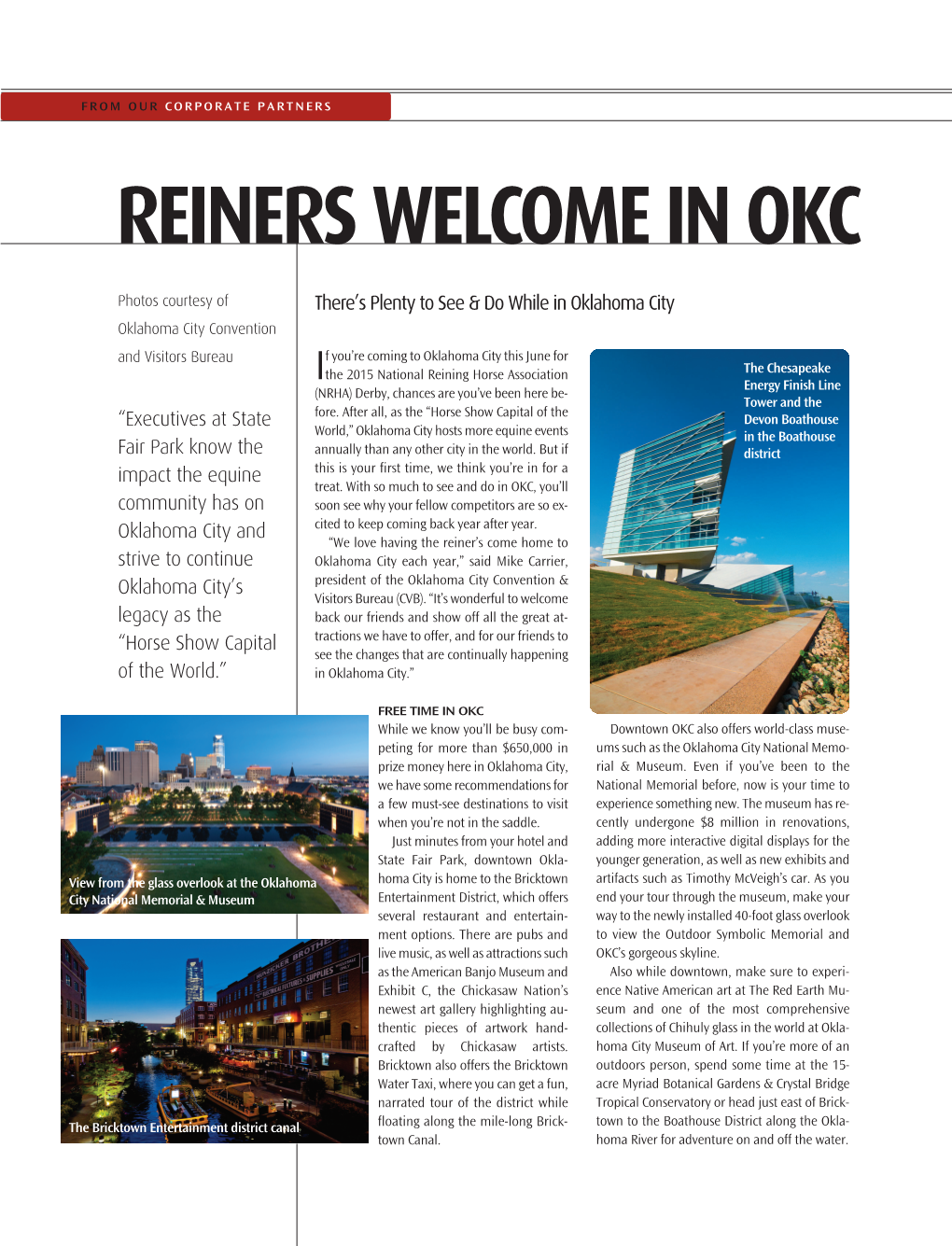 Reiners Welcome in Okc
