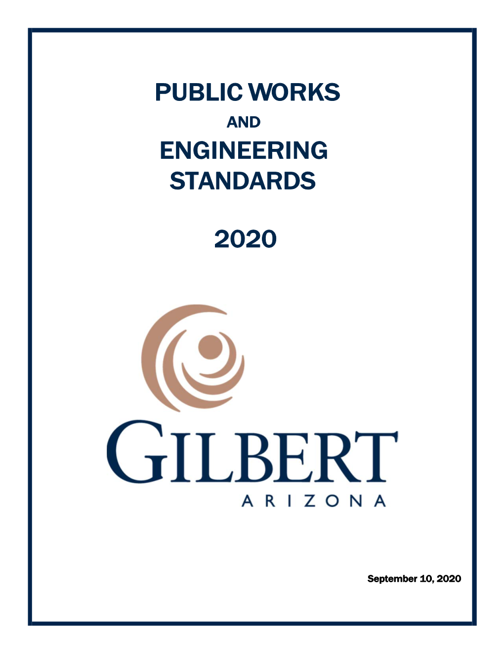 Public Works Engineering Standards 2020