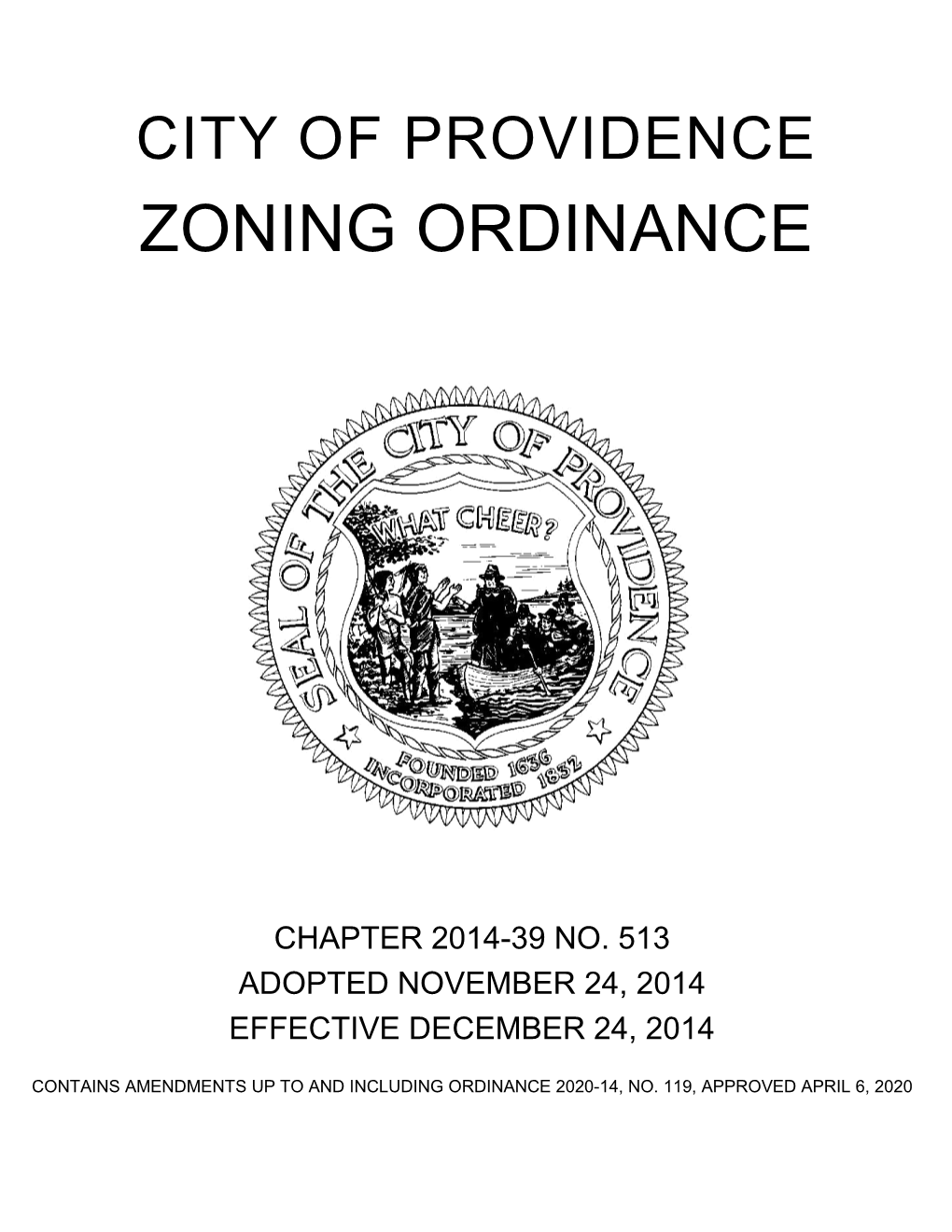 Zoning Ordinance