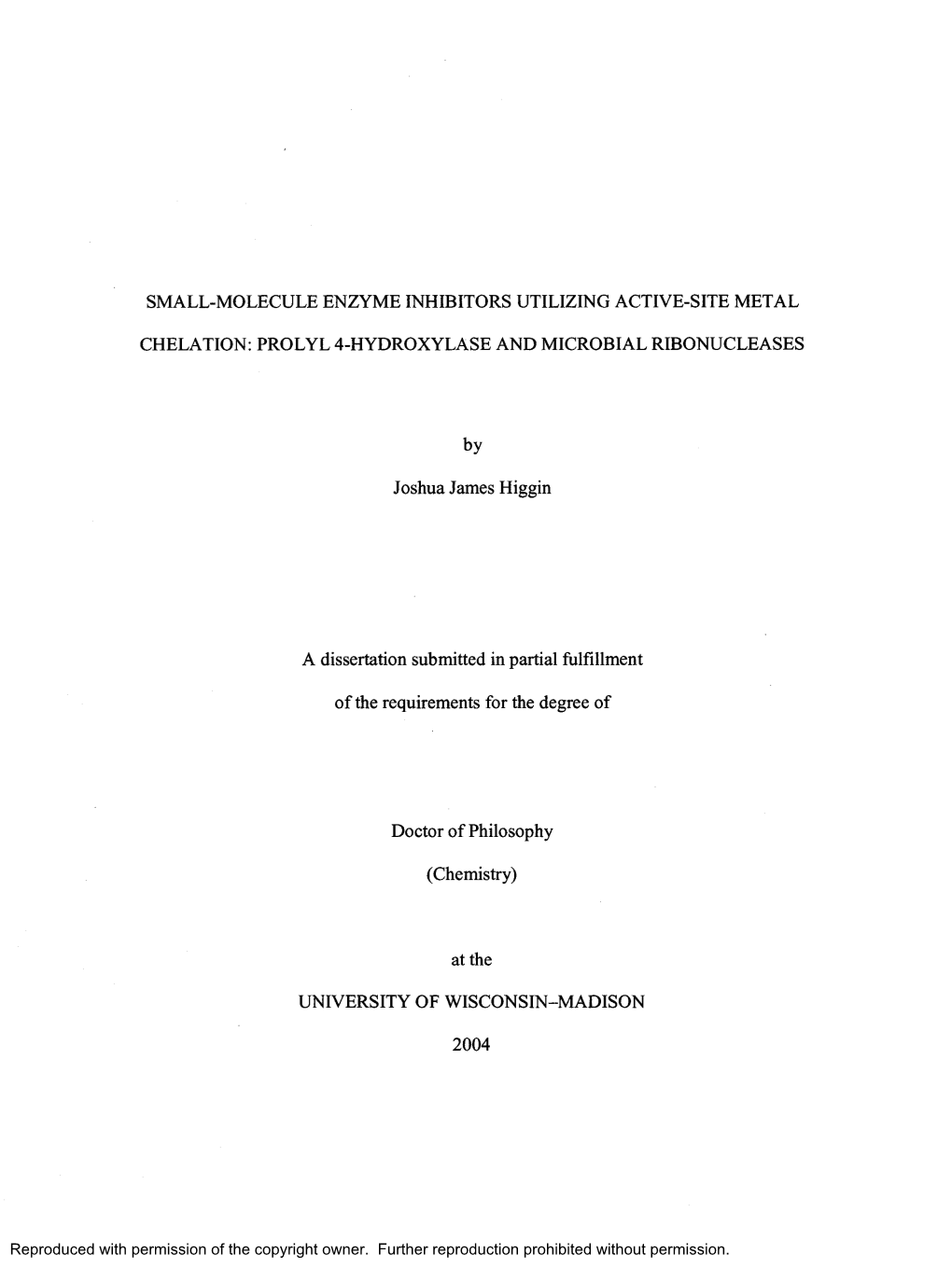 Small-Molecule Enzyme Inhibitors Utilizing Active-Site Metal