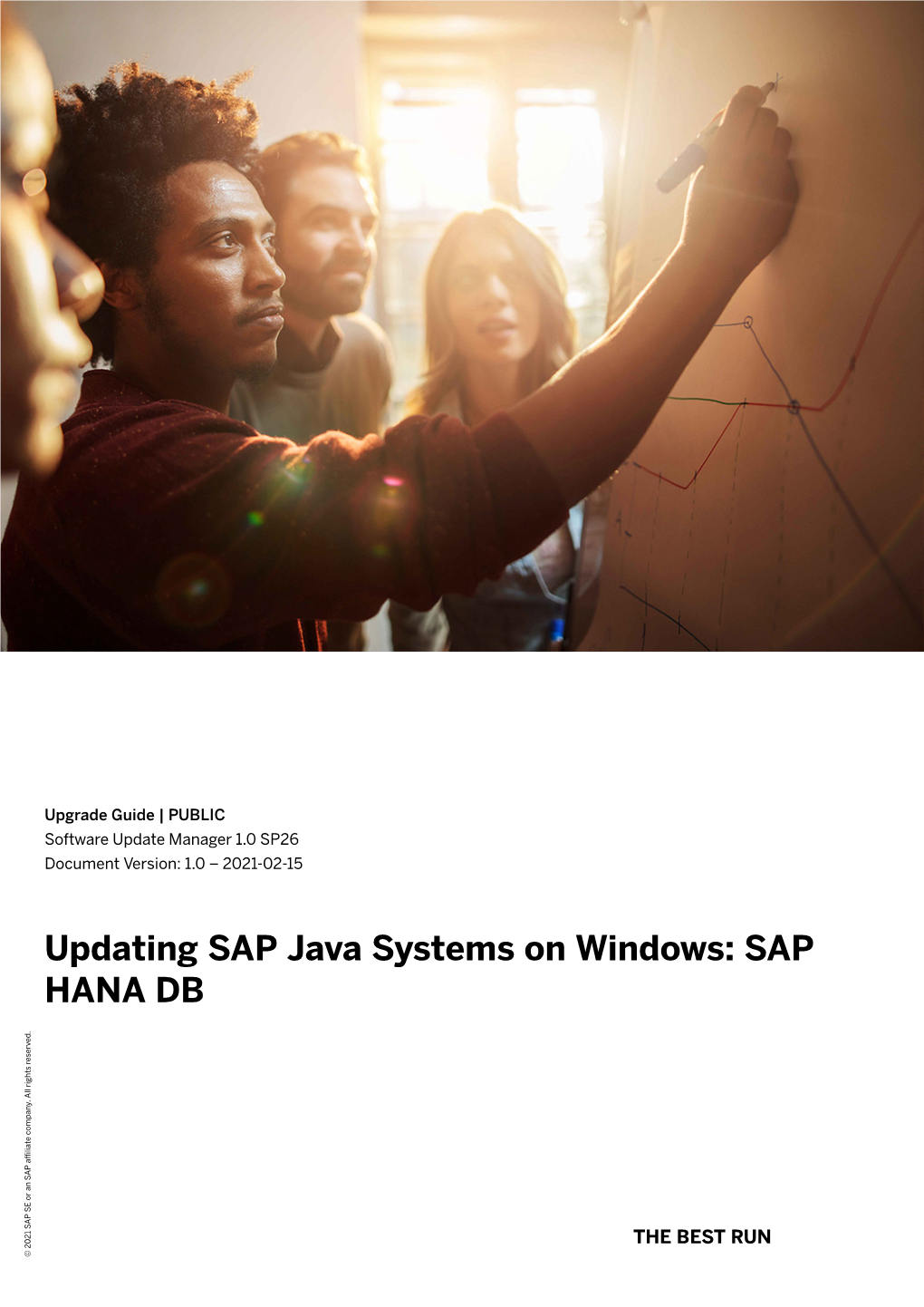 Updating SAP Java Systems on Windows: SAP HANA DB Company