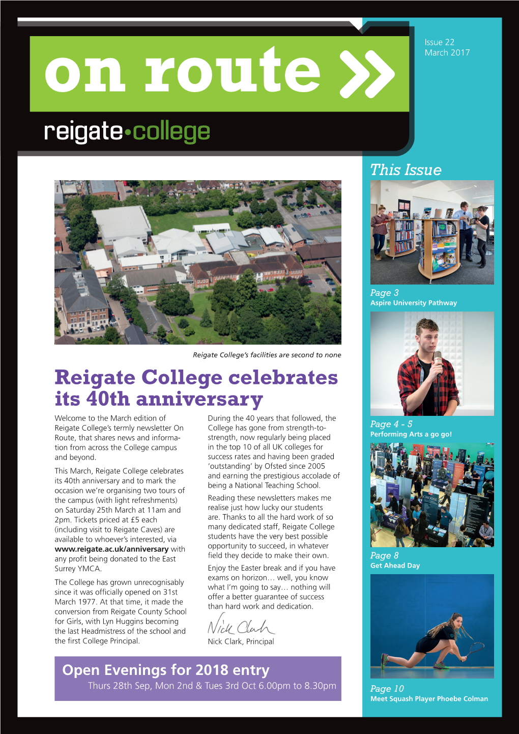 Reigate College Celebrates Its 40Th Anniversary