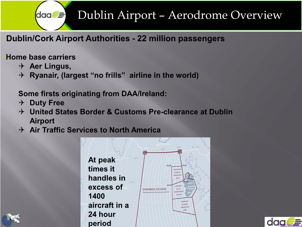 Dublin Airport – Aerodrome Overview