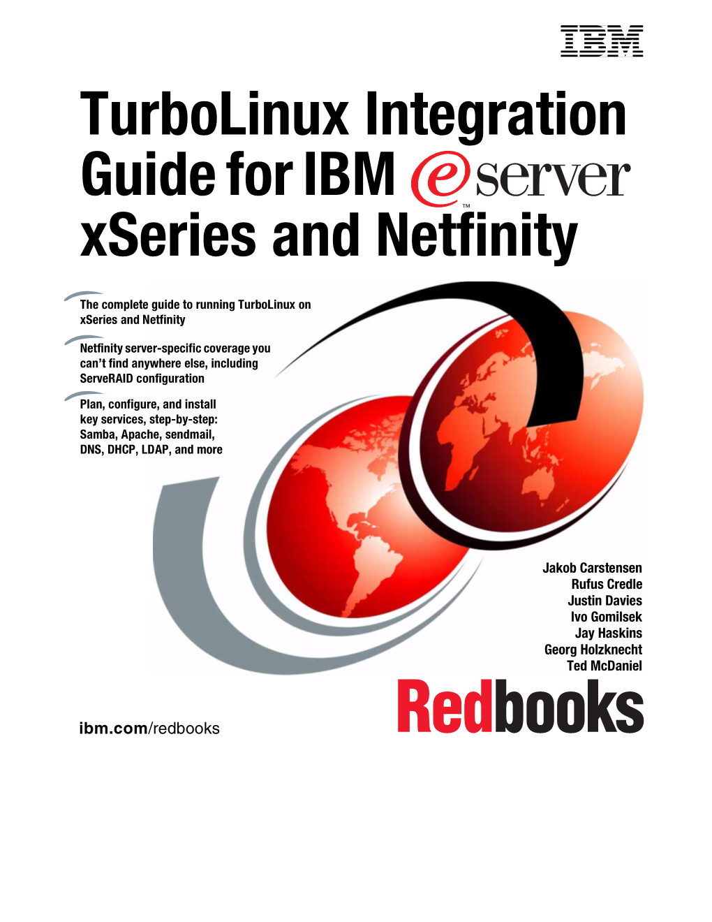 Turbolinux Integration Guide for IBM Xseries and Netfinity