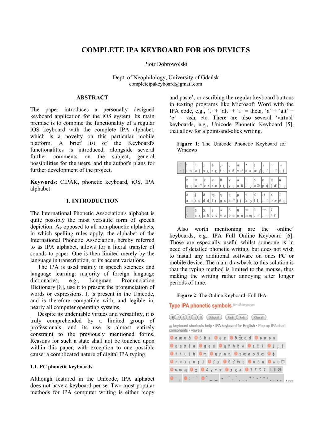 COMPLETE IPA KEYBOARD for Ios DEVICES