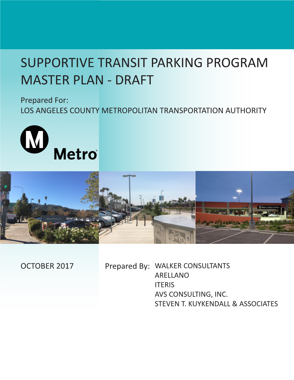 Supportive Transit Parking Program Master Plan - Draft