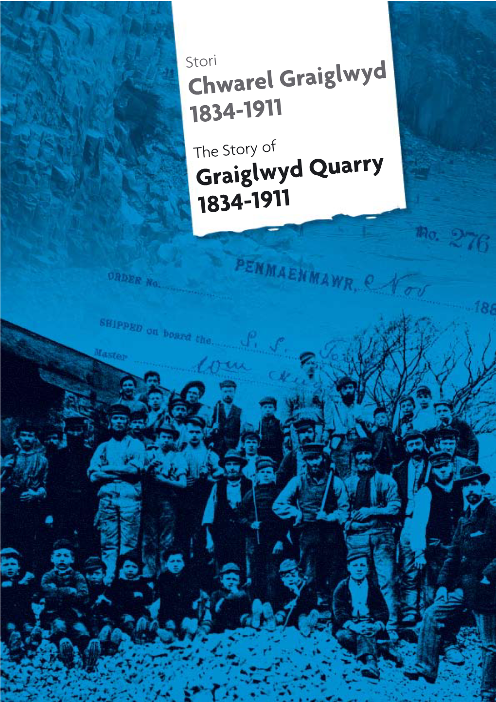 Graiglwyd Quarry 1834-1911 Stryd Gyda Gwyneb O Setiau a Street Paved in Setts