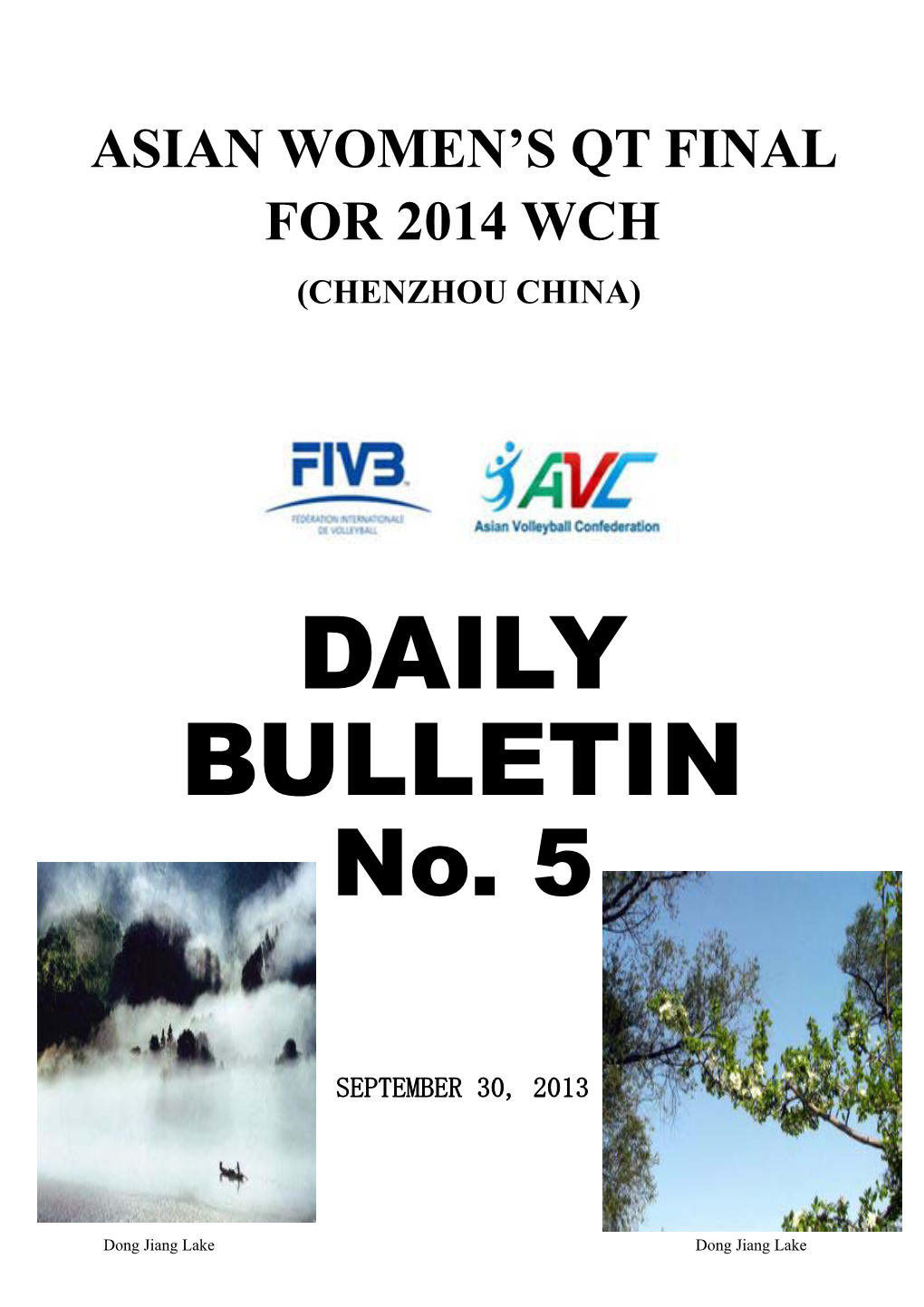 DAILY BULLETIN No