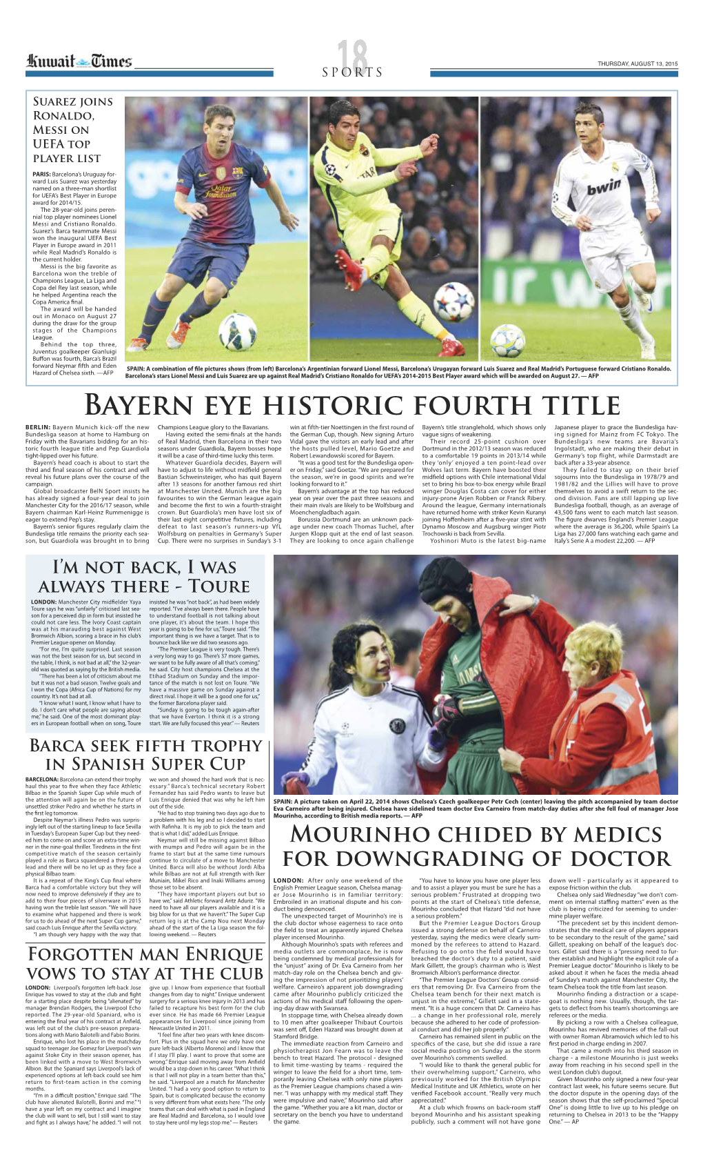 Bayern Eye Historic Fourth Title