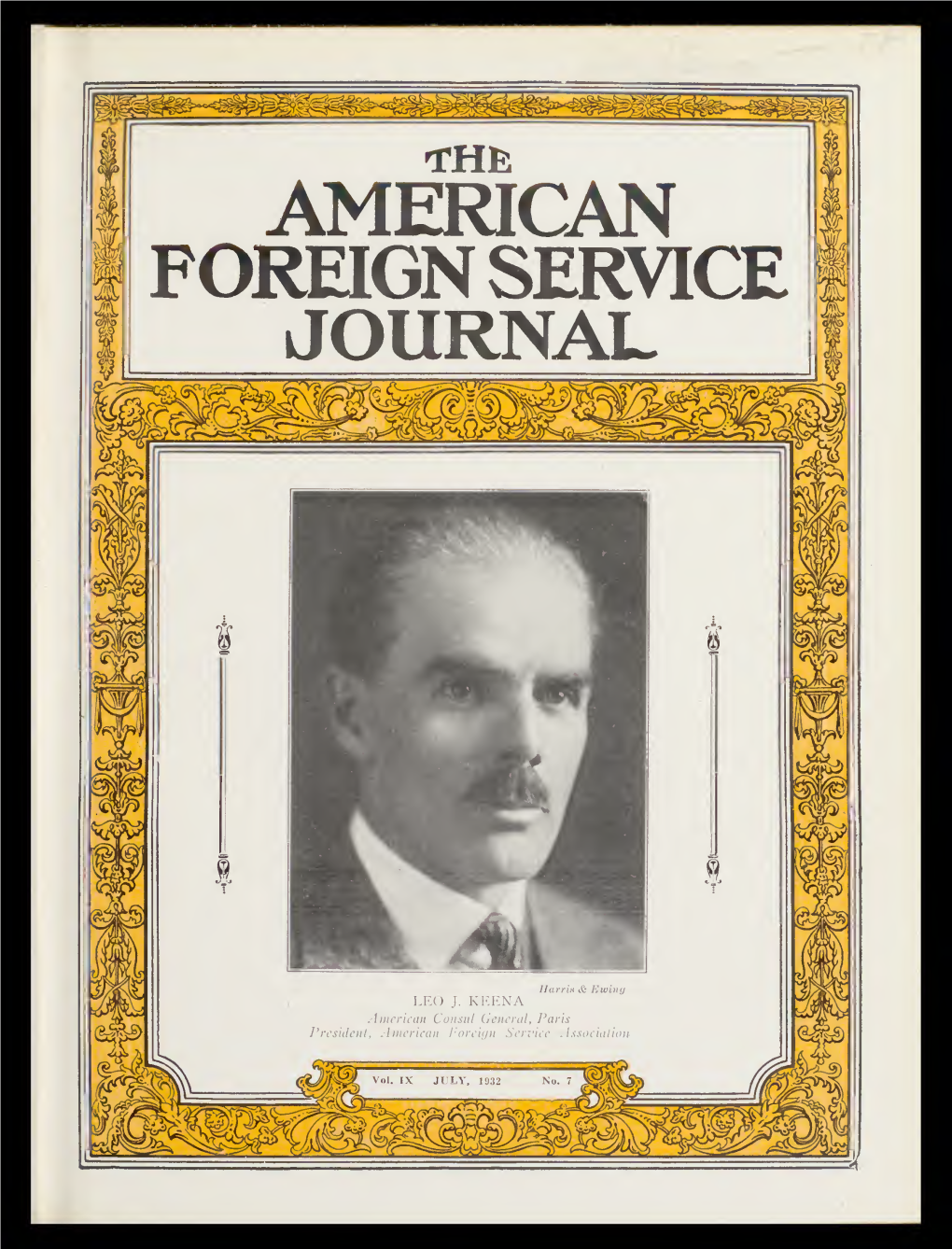 The Foreign Service Journal, July 1932