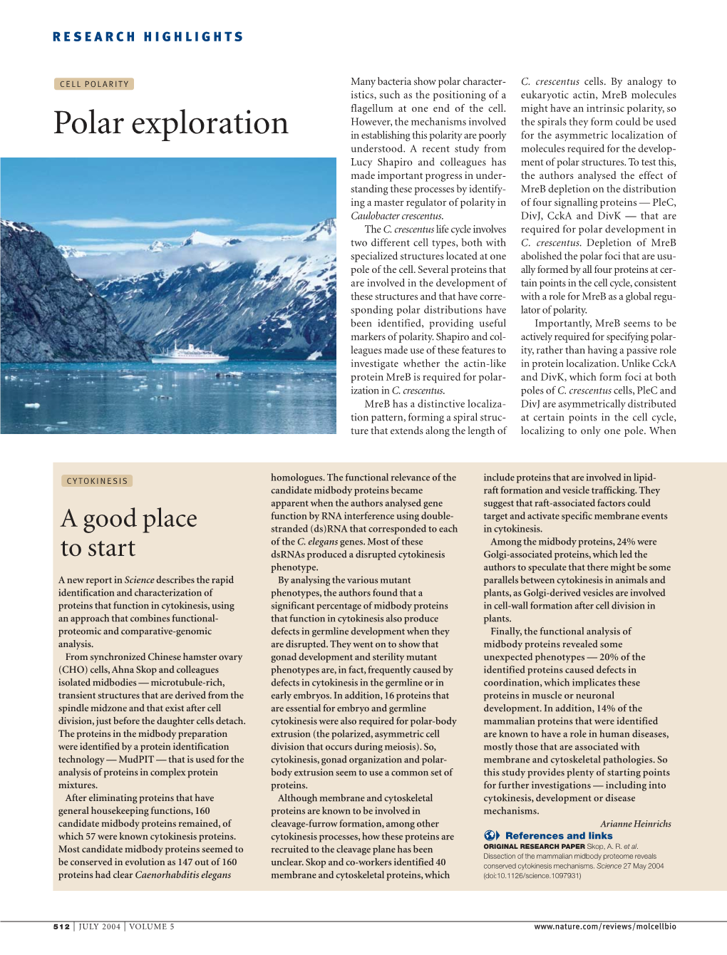 Polar Exploration in Establishing This Polarity Are Poorly for the Asymmetric Localization of Understood