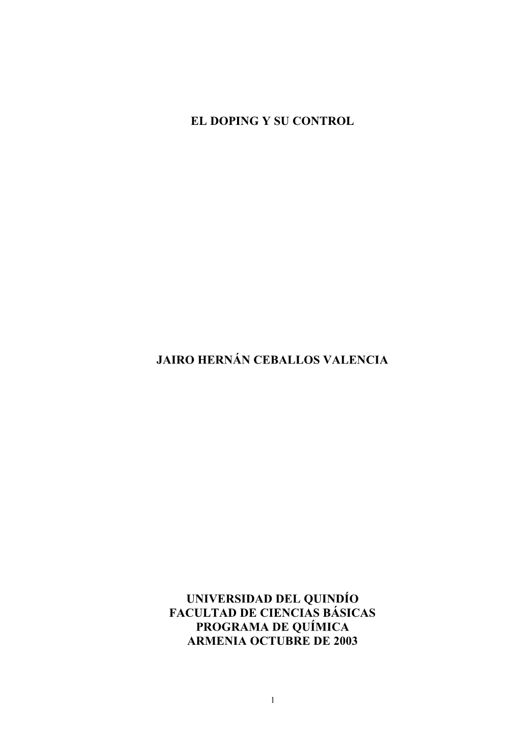 EL DOPING.Pdf