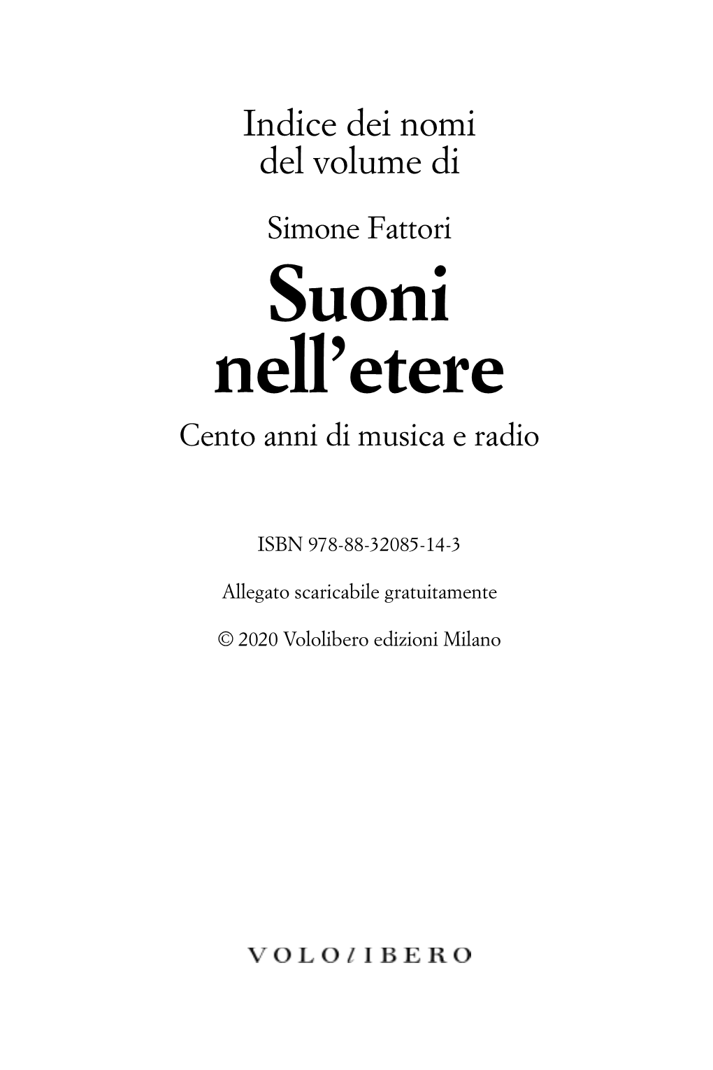 Suoni Nell'etere