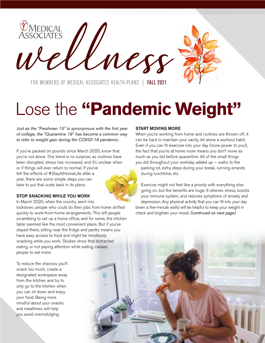 Lose the “Pandemic Weight”