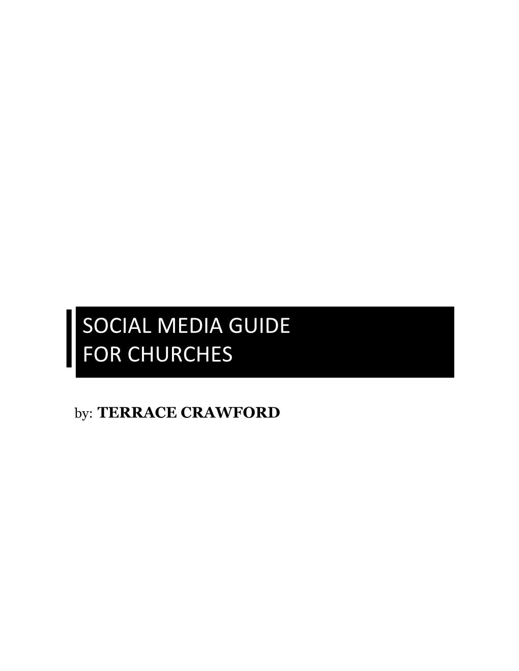 Social Media Guide for Churches