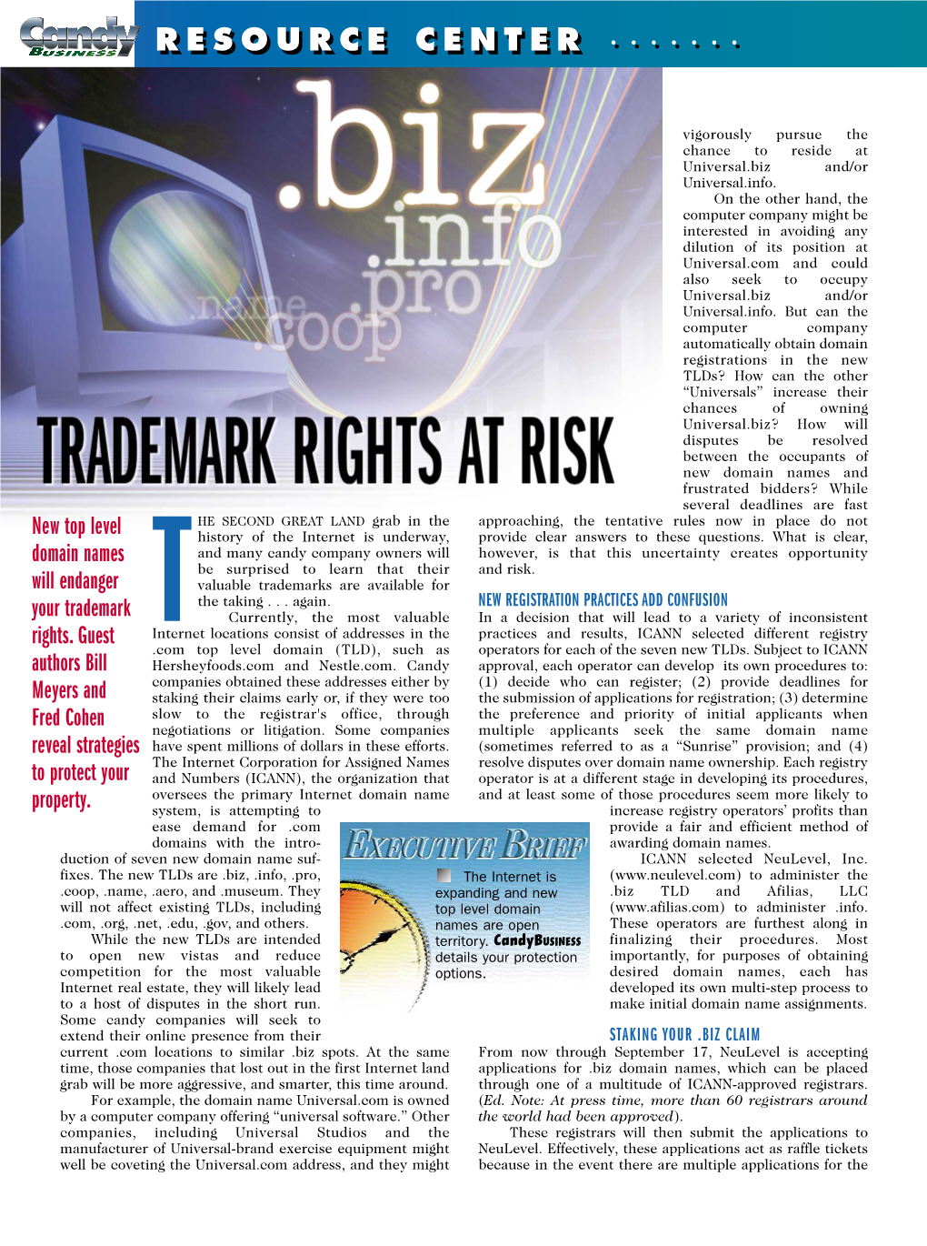 Trademark Rights at Risk