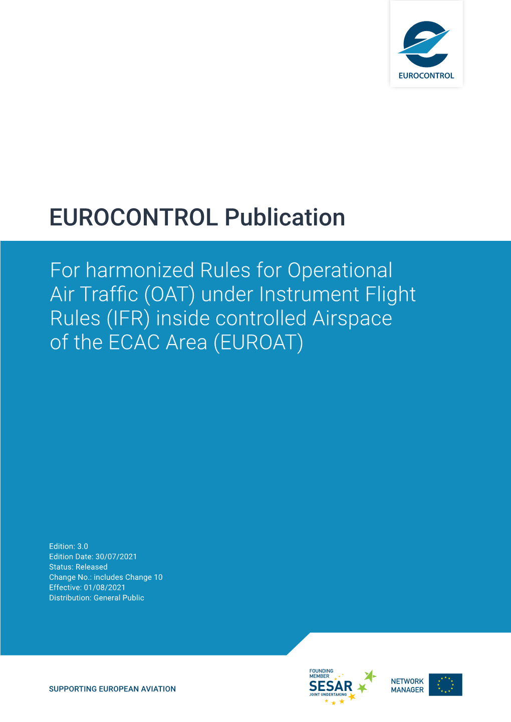 IFR) Inside Controlled Airspace of the ECAC Area (EUROAT)