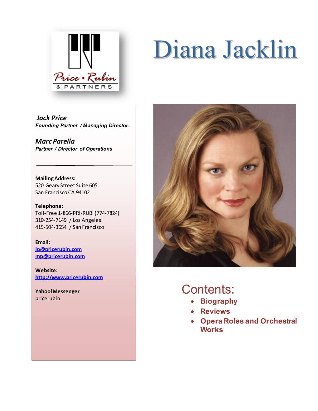 Diana Jacklin- BIOGRAPHY