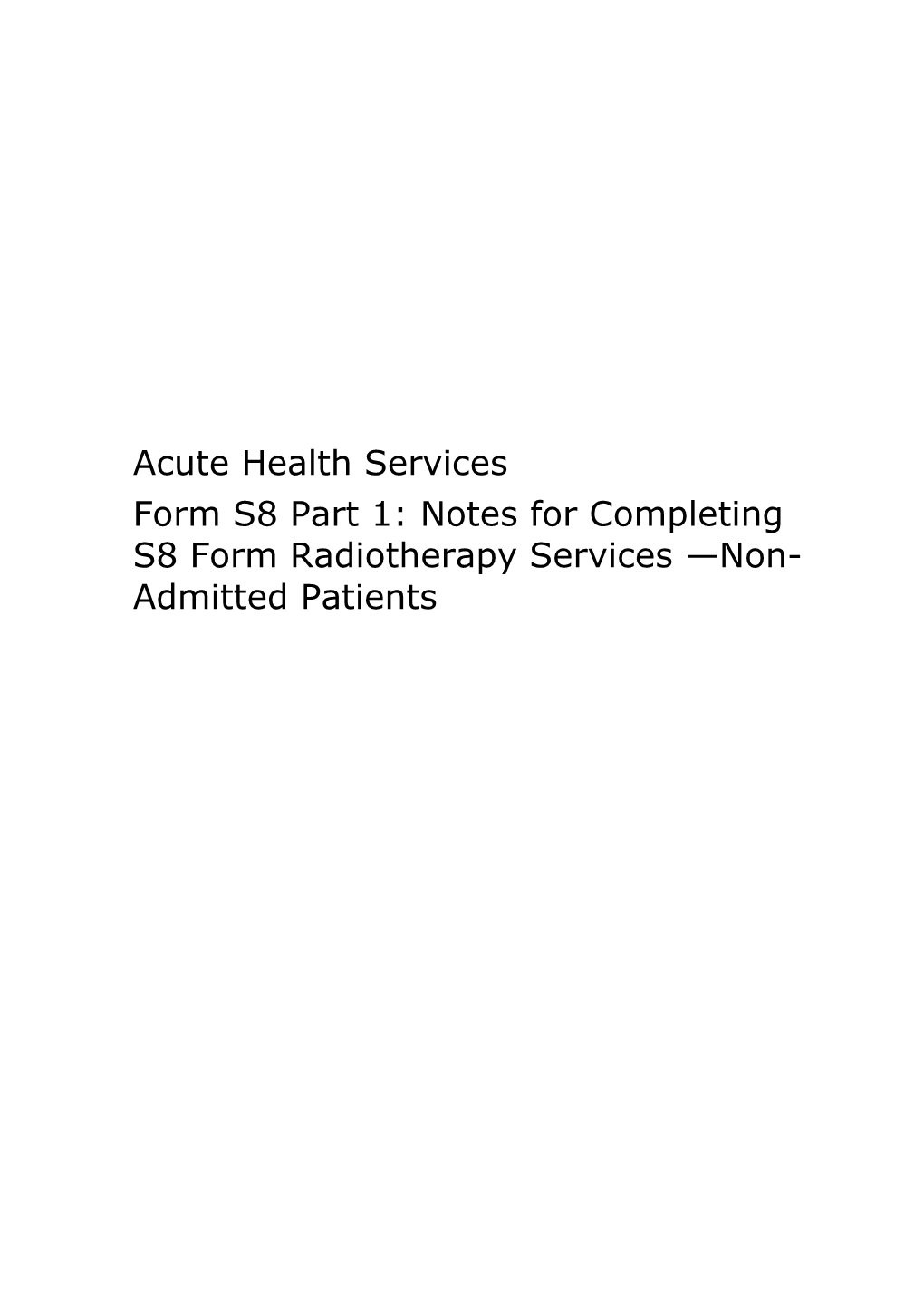 AIMS PH Manual - Acute Health Services