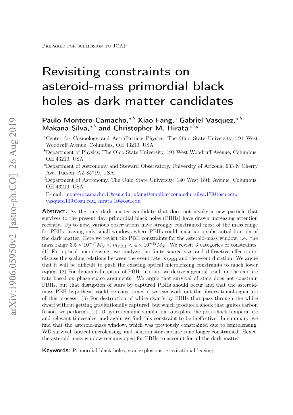 Revisiting Constraints on Asteroid-Mass Primordial Black Holes As Dark Matter Candidates