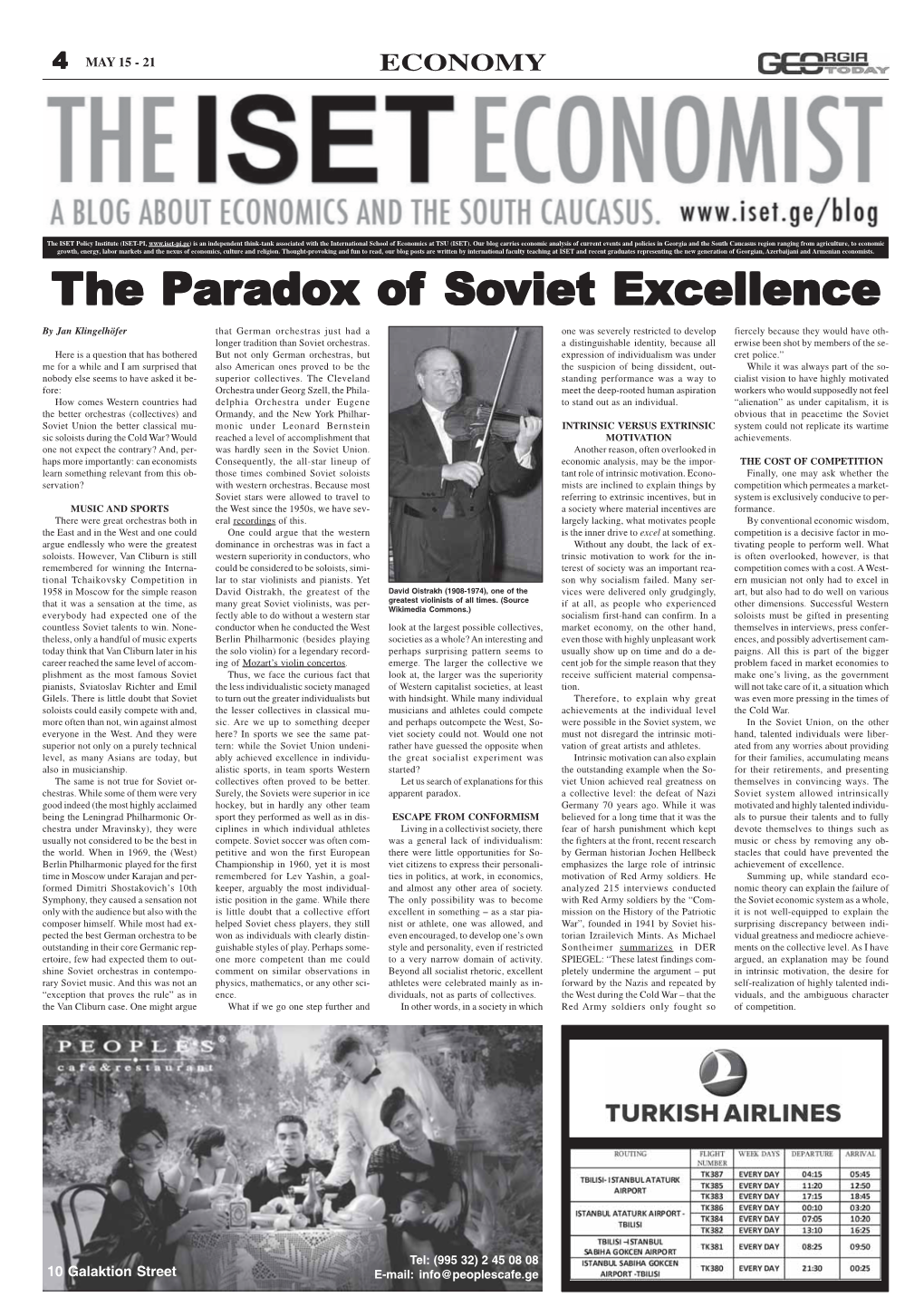 The Paradox of Soviet Excellence