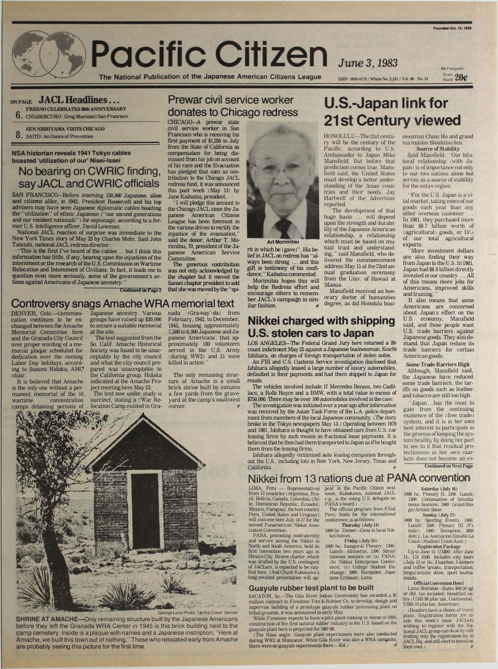 Pacific Citizen June 3, 1983