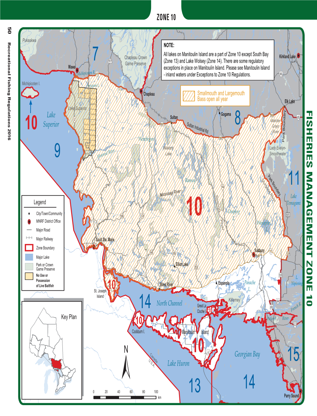 Fisheries Management Zone 10 Zone 10