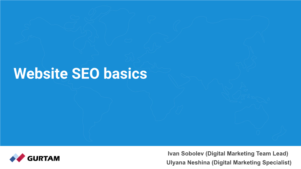 Website SEO Basics