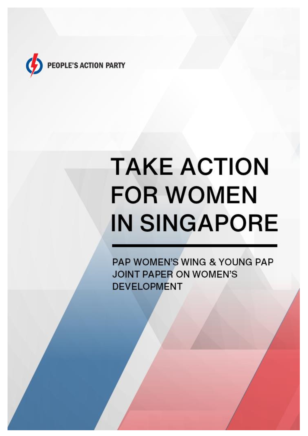 Papers to Provide Recommendations to the Government That Advance the Cause of Women’S Development
