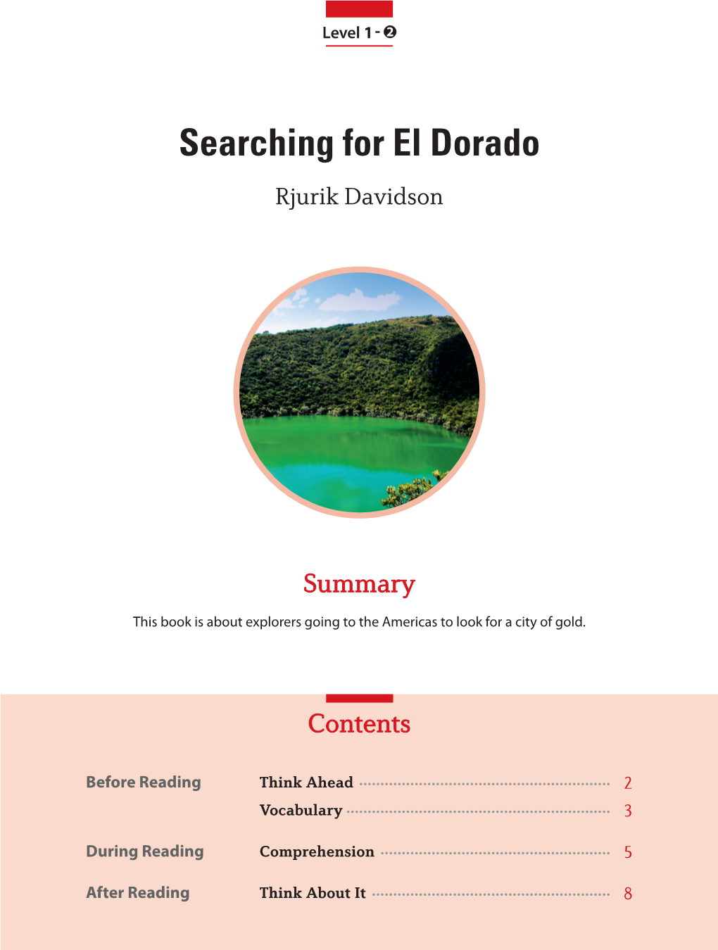 Searching for El Dorado Rjurik Davidson