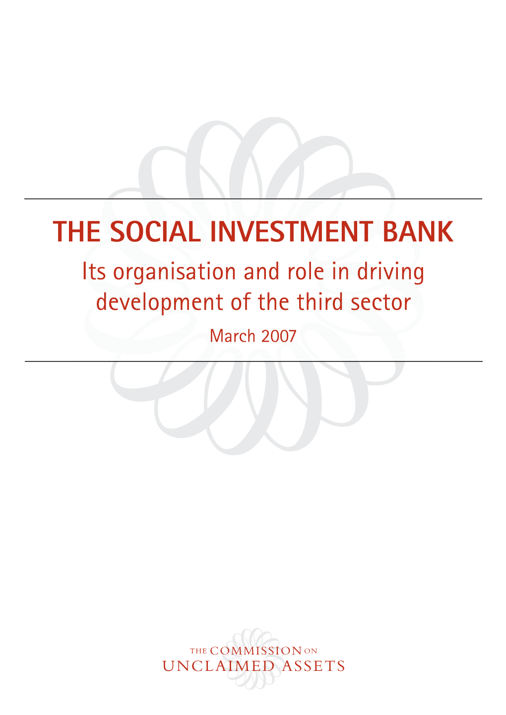 The Social Investment Bank