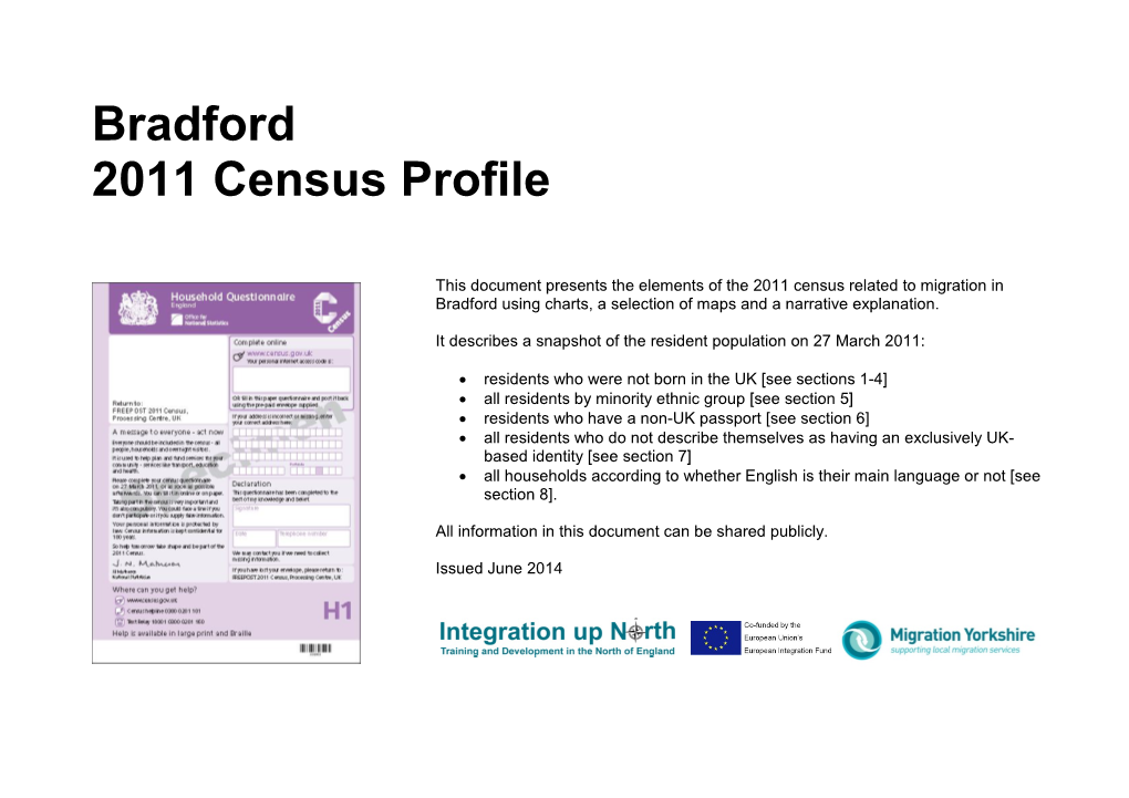 Bradford 2011 Census Profile