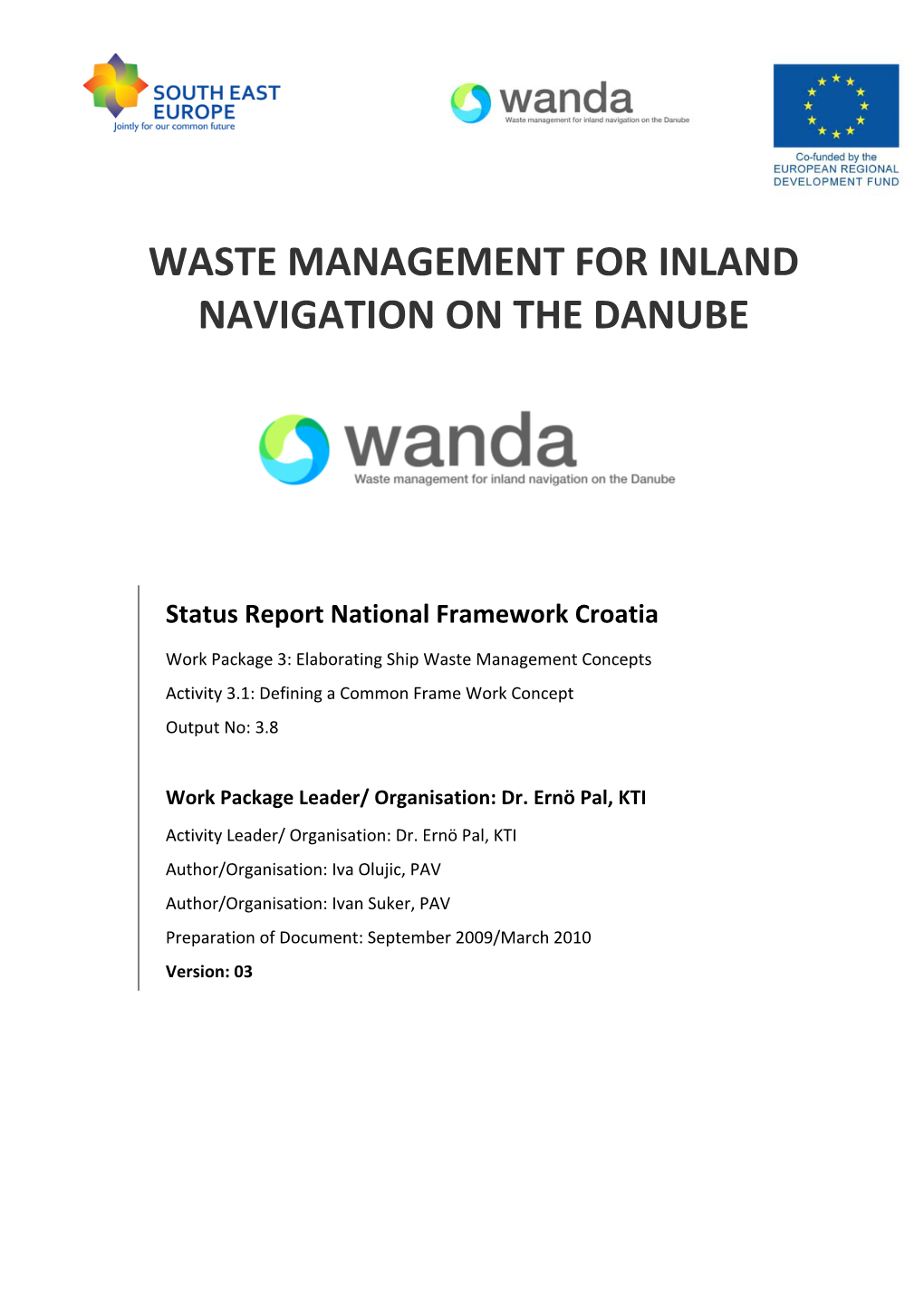 The Status Report Summarises Data About Regulations for Inland