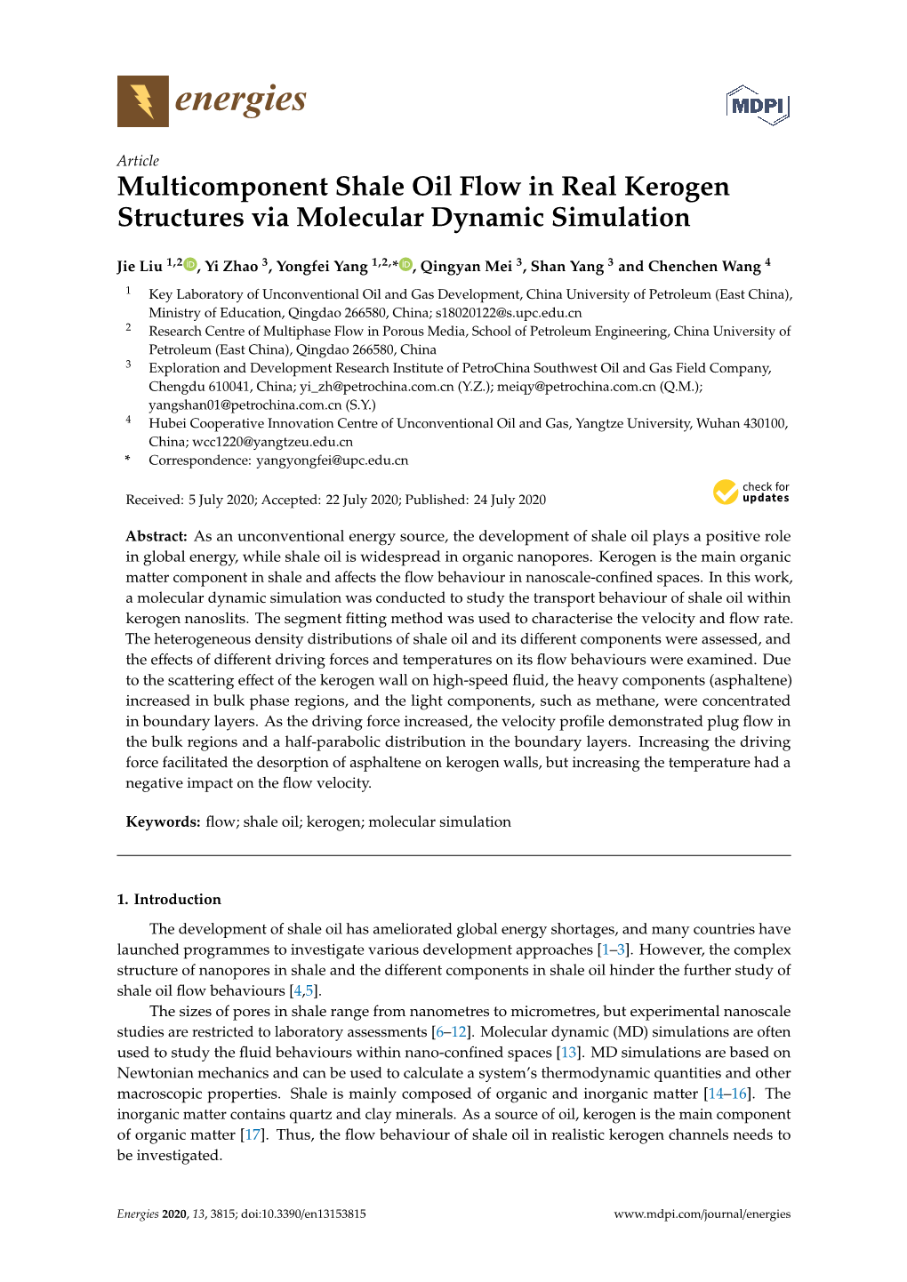 Multicomponent Shale Oil Flow in Real Kerogen Structures Via Molecular Dynamic Simulation