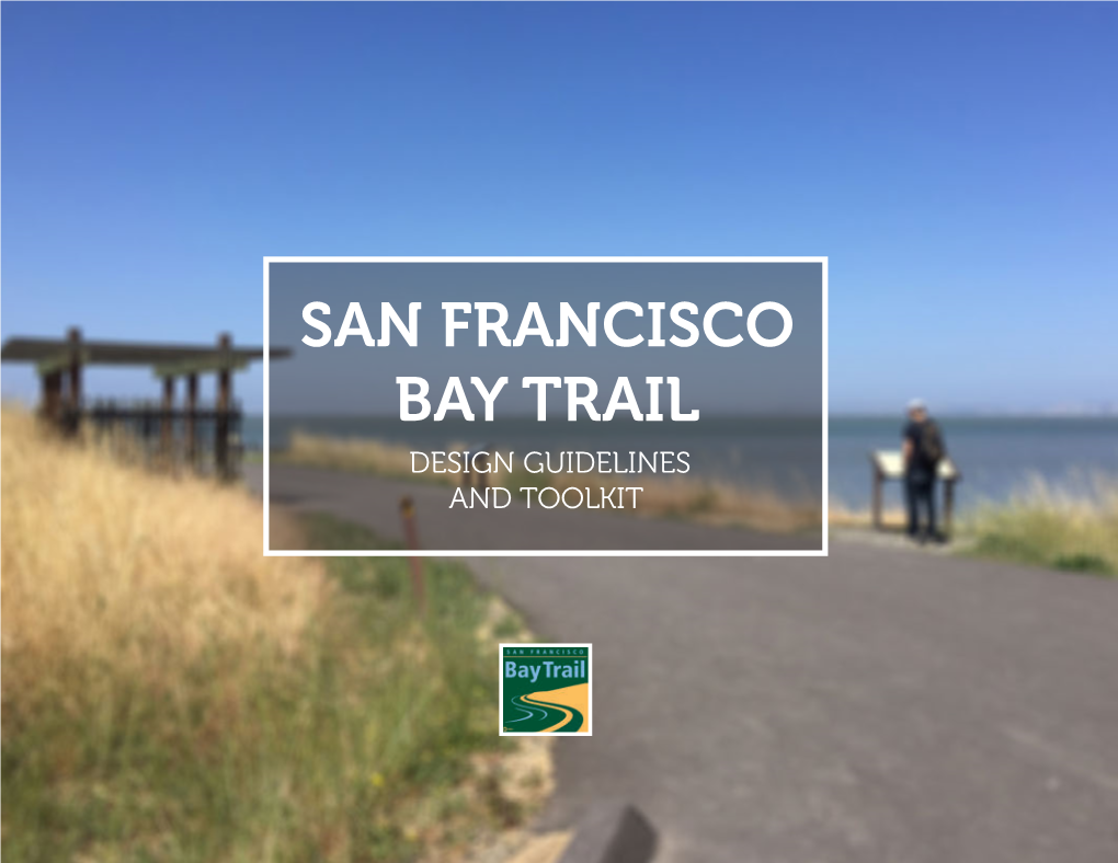 San Francisco Bay Trail Design Guidelines & Toolkit