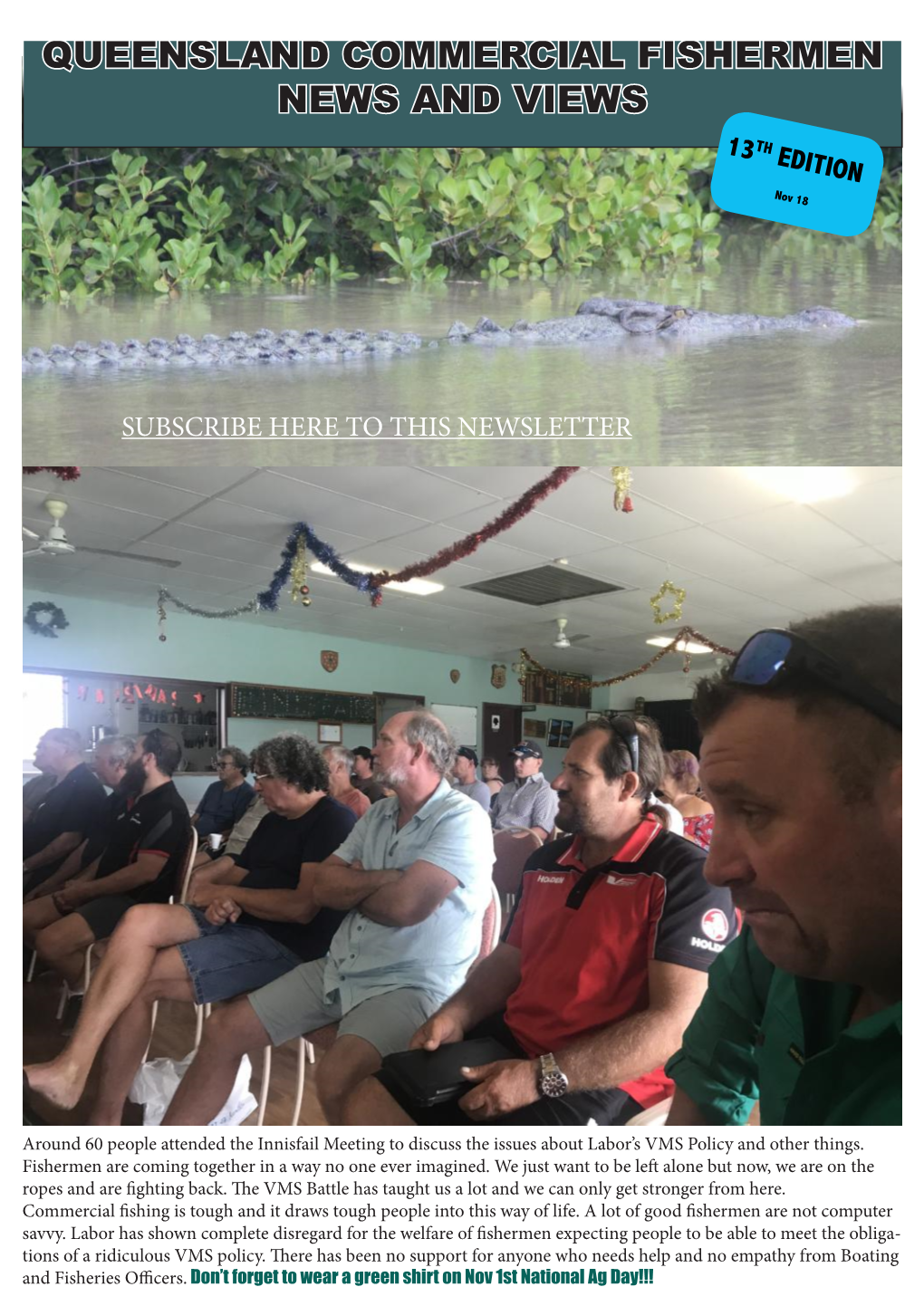 Queensland Commercial Fishermen News and Views 13Th Edition