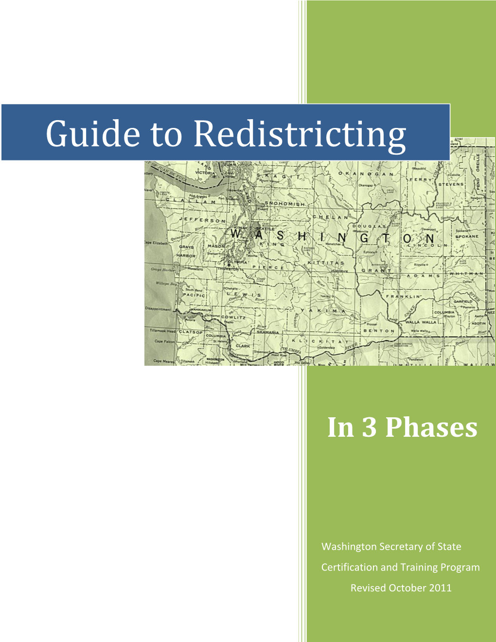 Guide to Redistricting