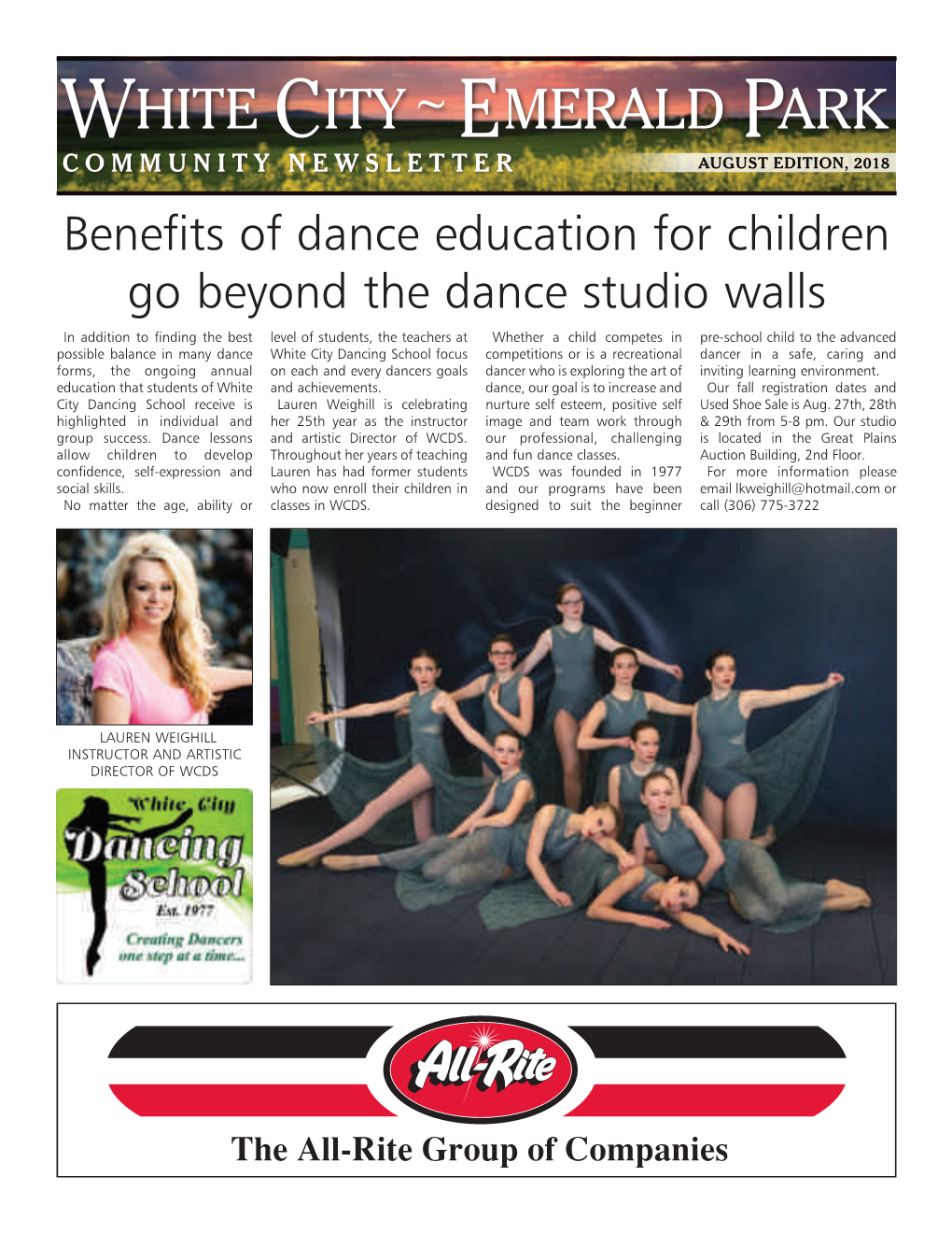 Benefits of Dance Education for Children Go Beyond the Dance