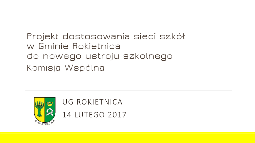 Prezentacja Komisja Wspólna