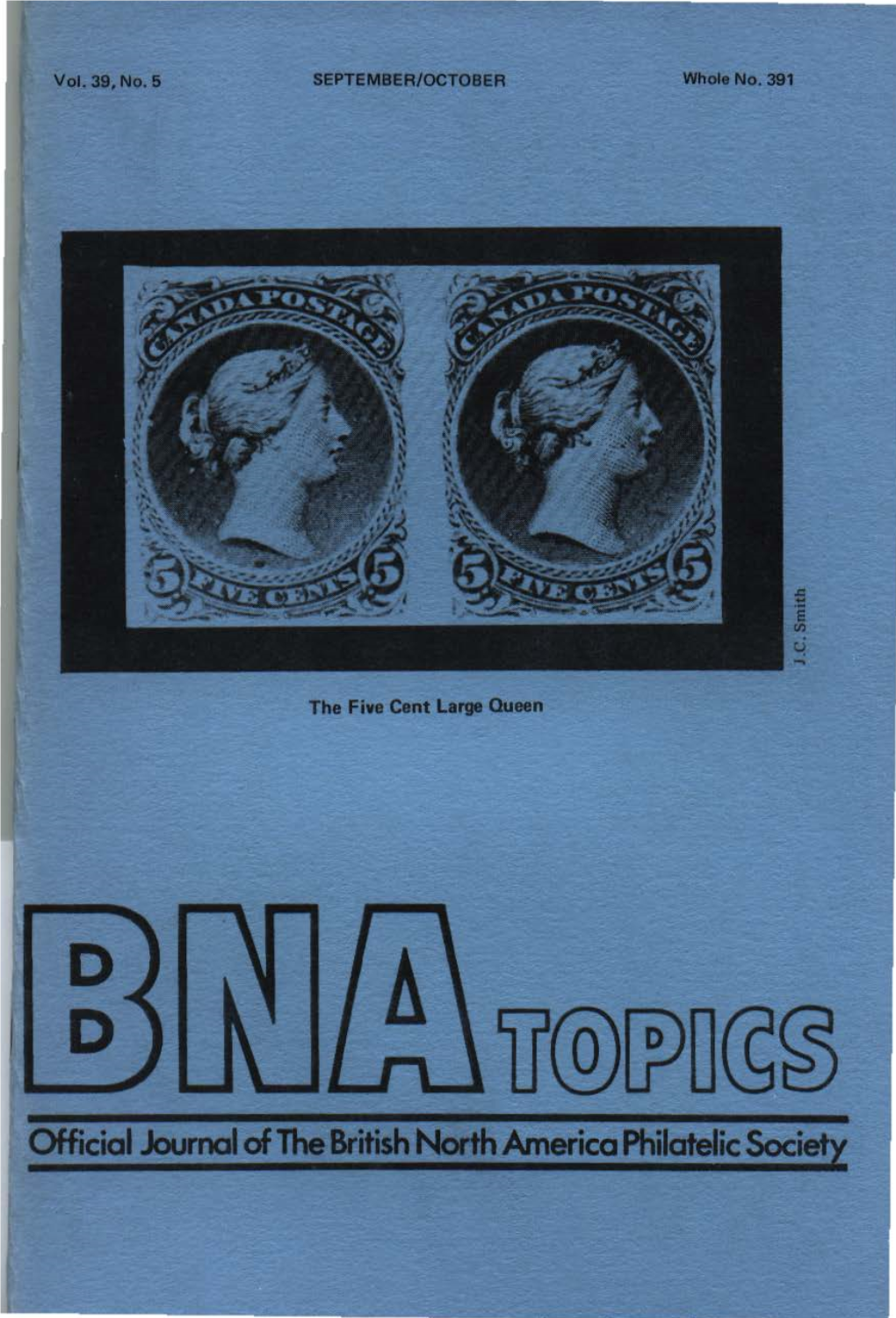 Official Journal of the British North America Philatelic Society GEORGE S