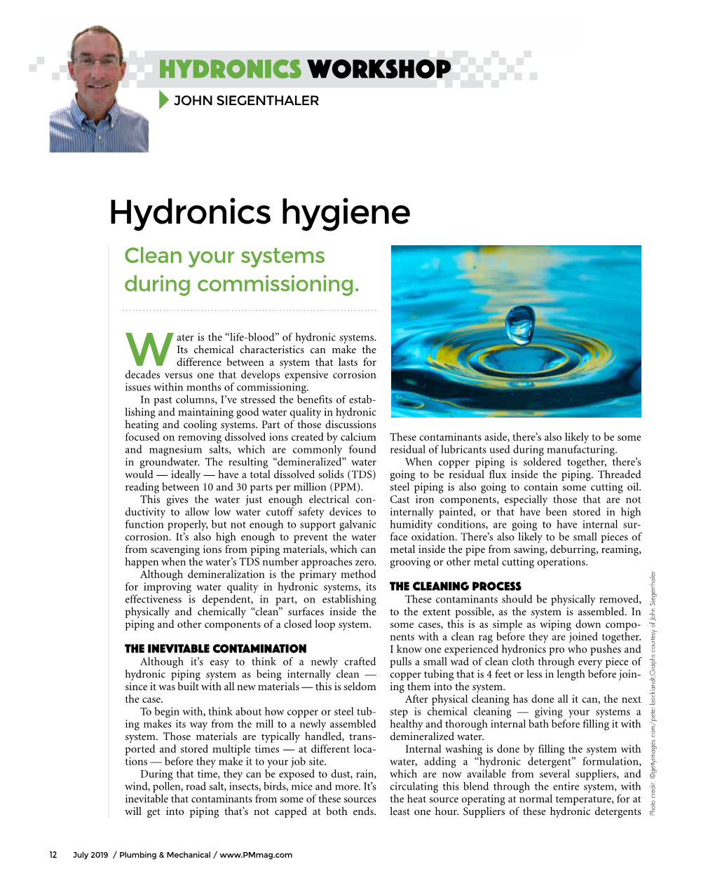 Hydronics Hygiene Clean Your Systems During Commissioning