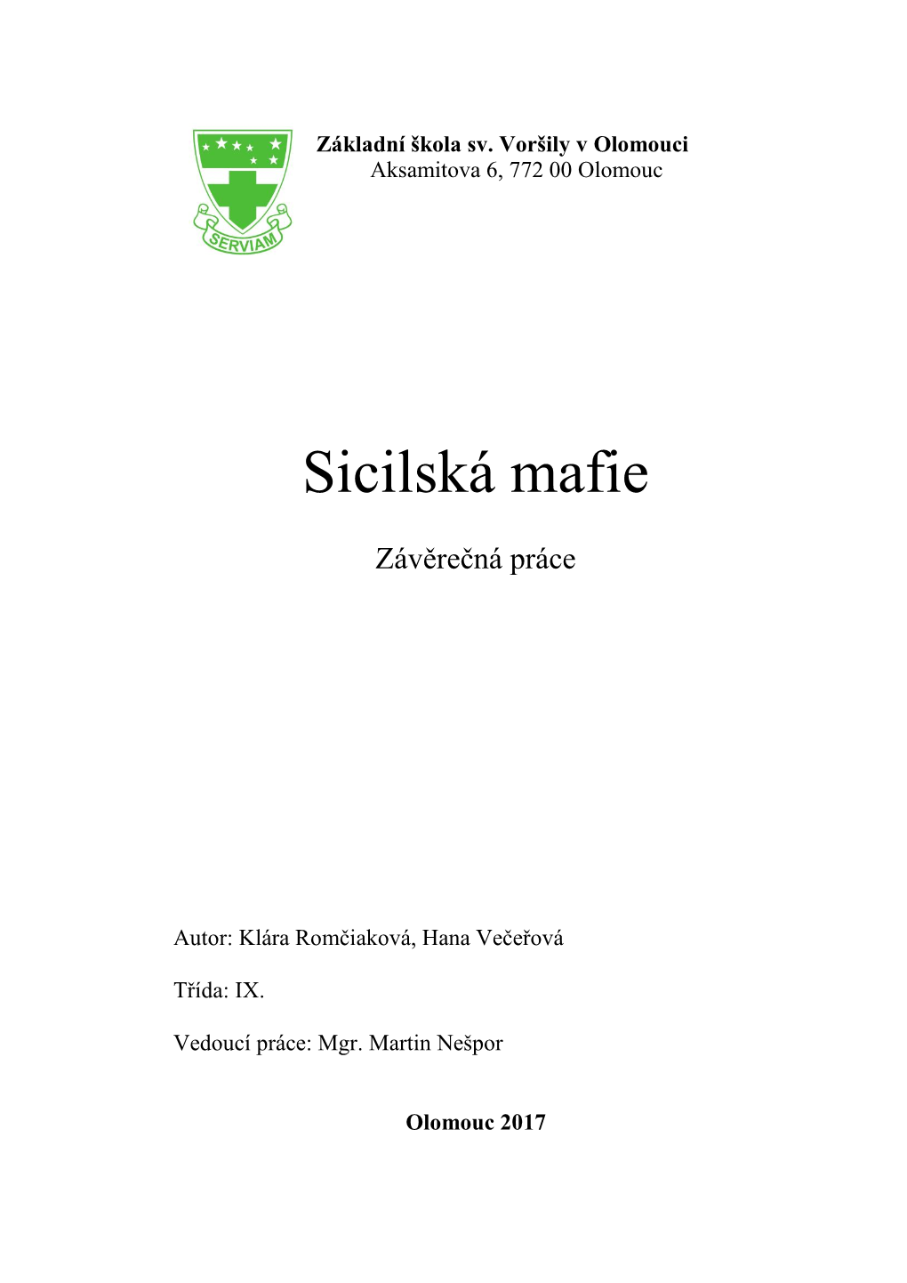 Sicilská Mafie