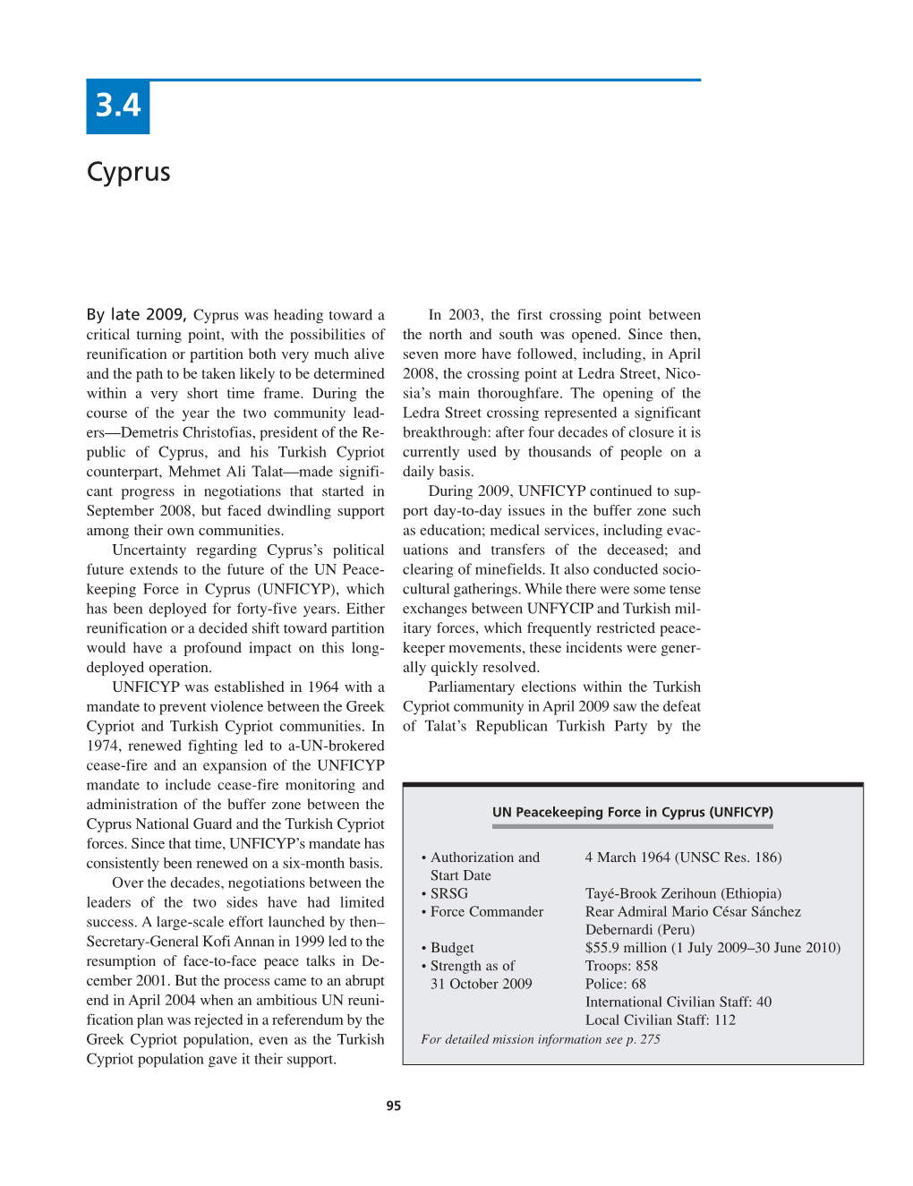 Cyprus Mission Notes