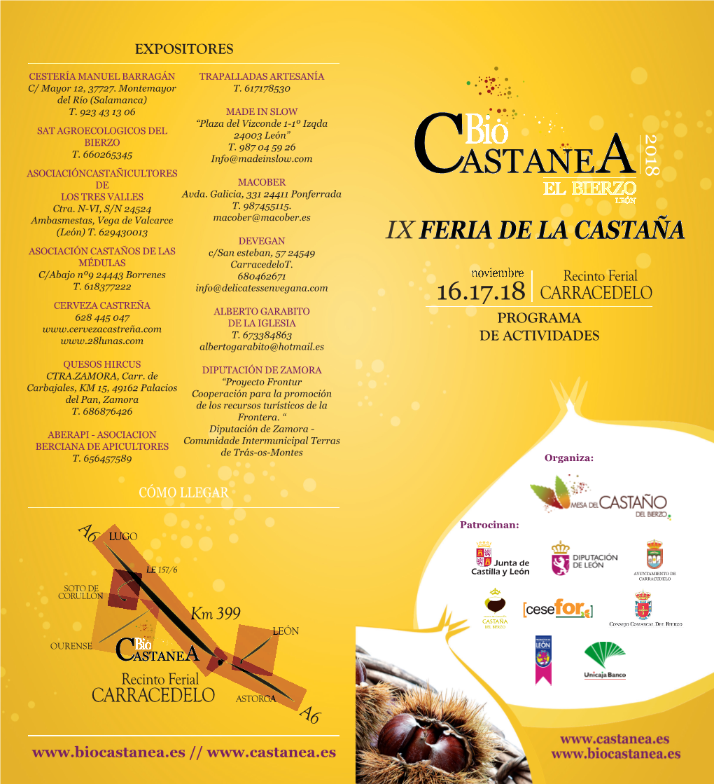 Programa Biocastanea 2018