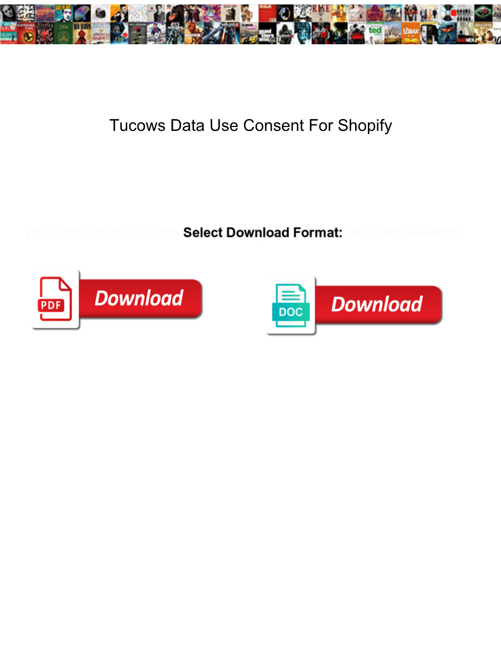 Tucows Data Use Consent for Shopify