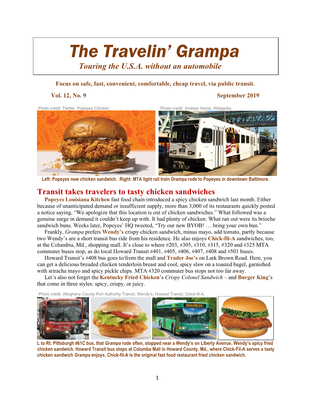 The Travelin' Grampa