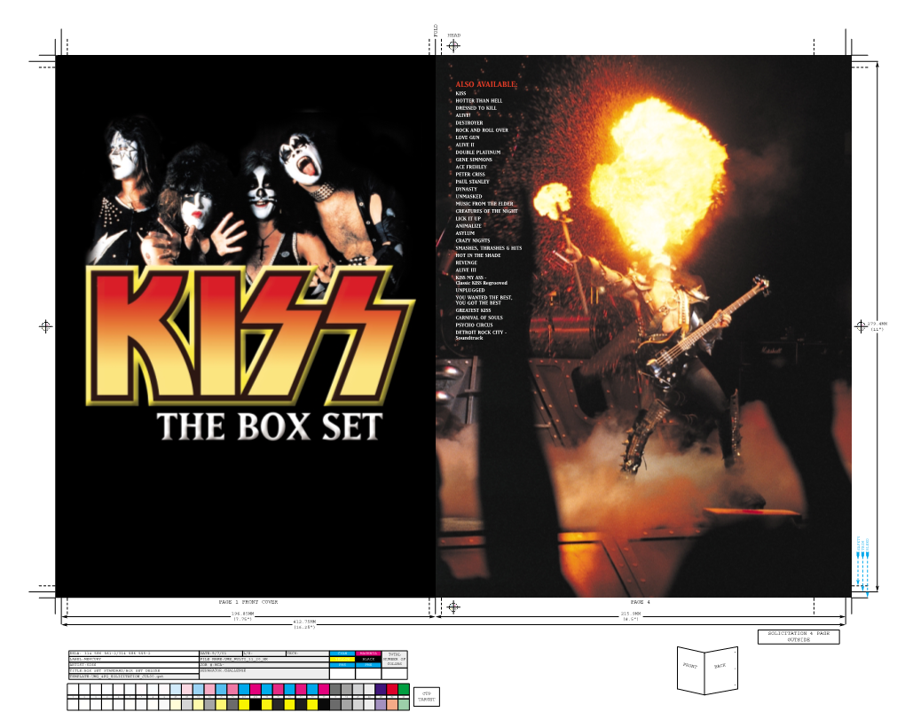 Download the KISS Box Set Advertisment PDF File